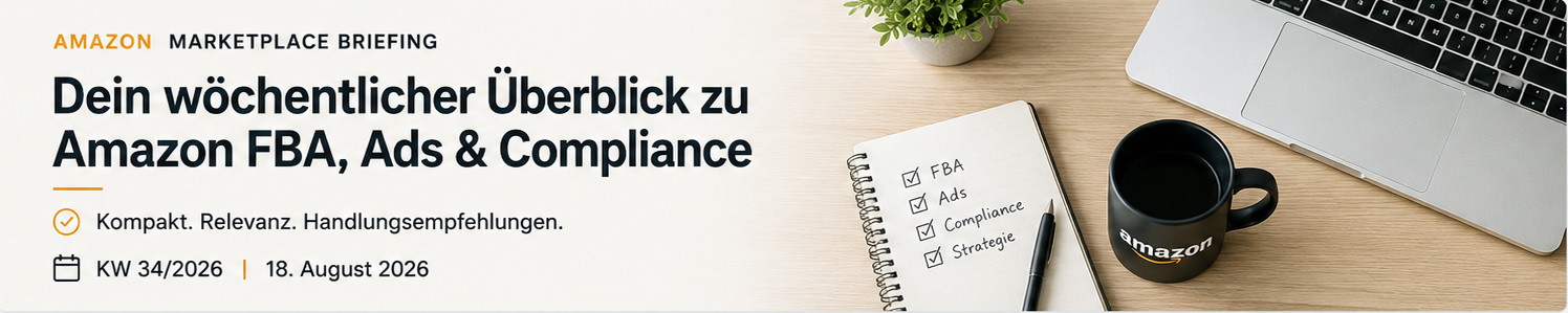 Amazon Update der Woche KW 34 2026
